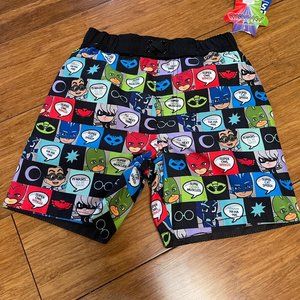 PJ MASKS 3T Swim Trunks Swim Shorts Toddler Boy